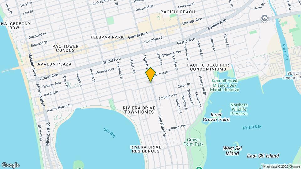 4102 Ingraham St Map and Location Details