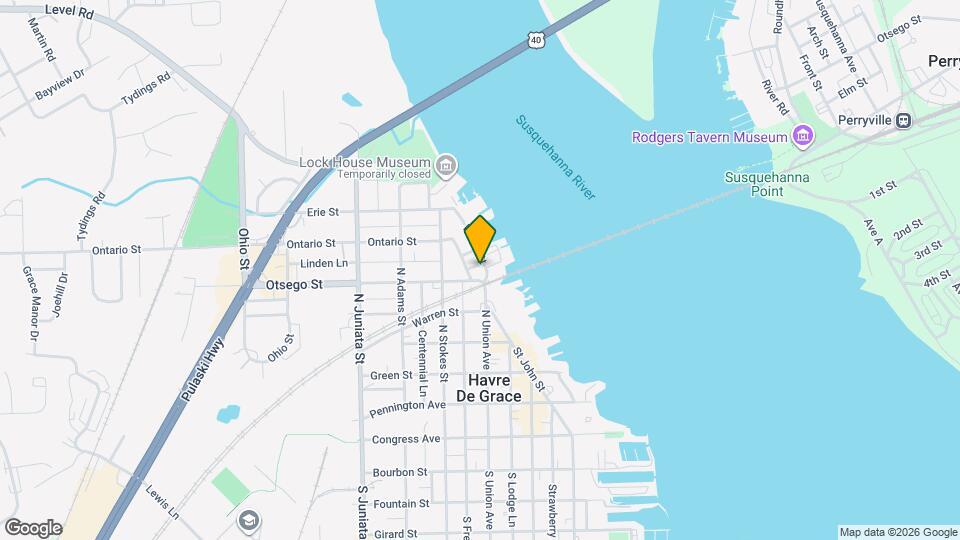 606 Water St Map and Location Details