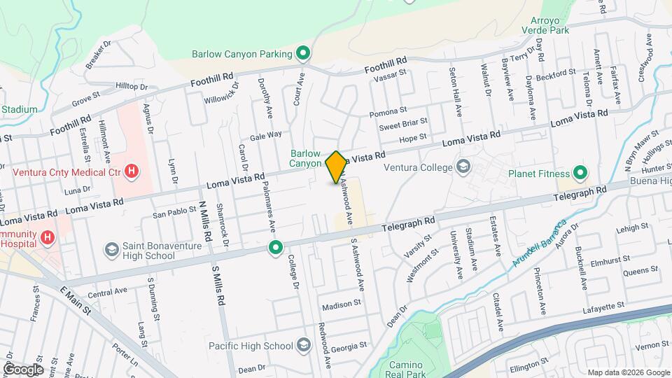 Ashwood Gardens Mapa y Detalles de la Ubicación