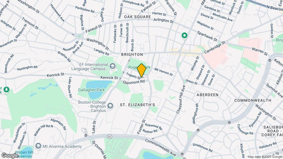 21 Glenmont Rd, Unit 1 Map and Location Details