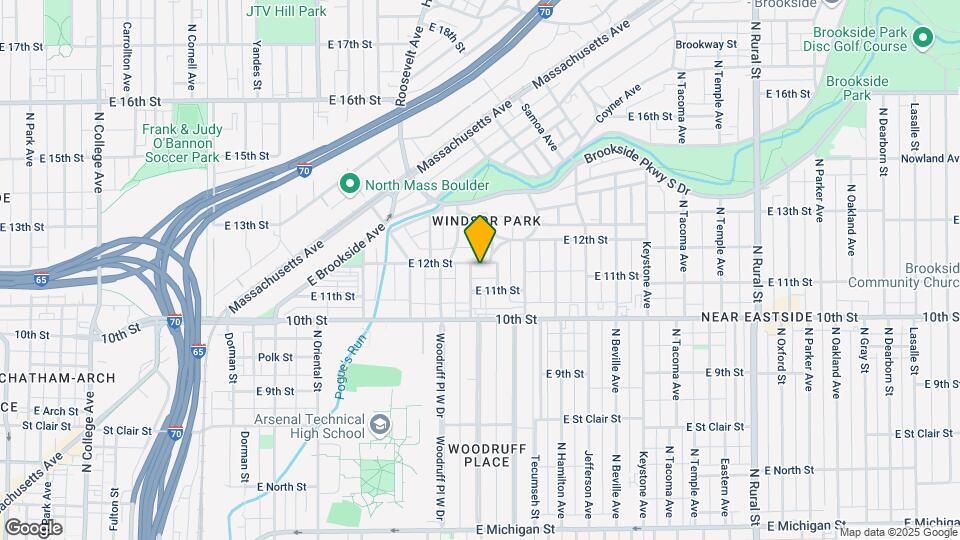 Whittier Place Map and Location Details