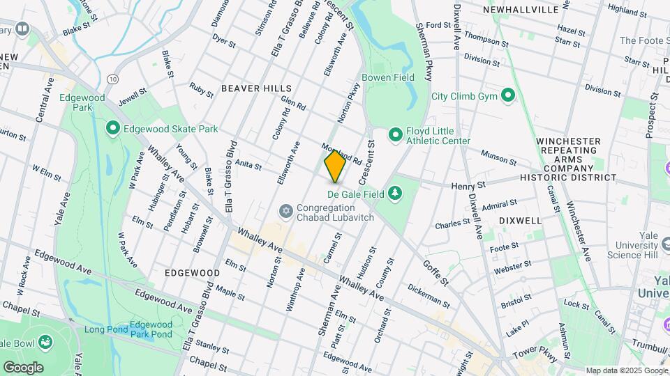 576 Winthrop Ave Map and Location Details