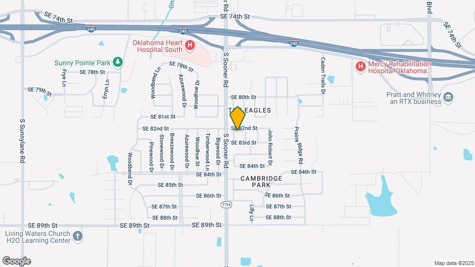 8304 Timothy Ln Map and Location Details