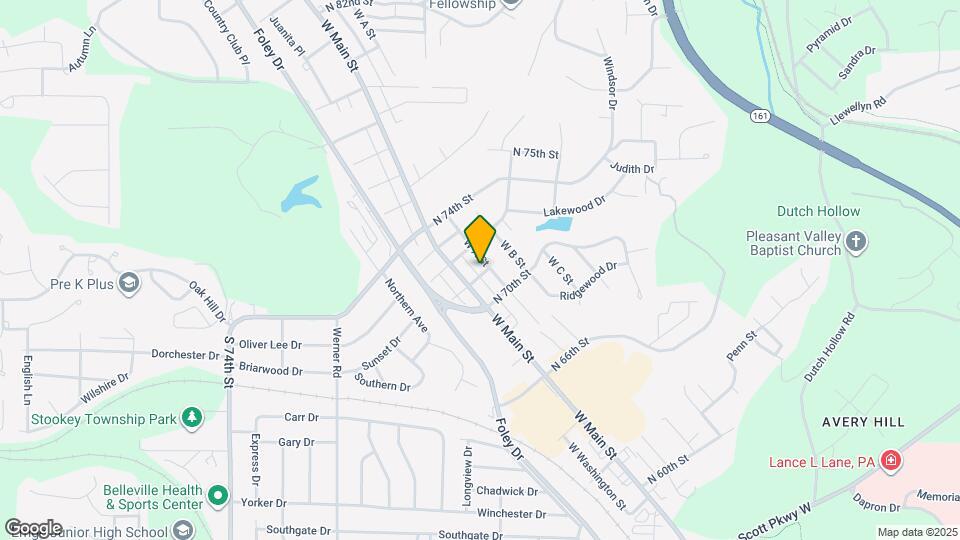 7100 W A St Mapa y Detalles de la Ubicación