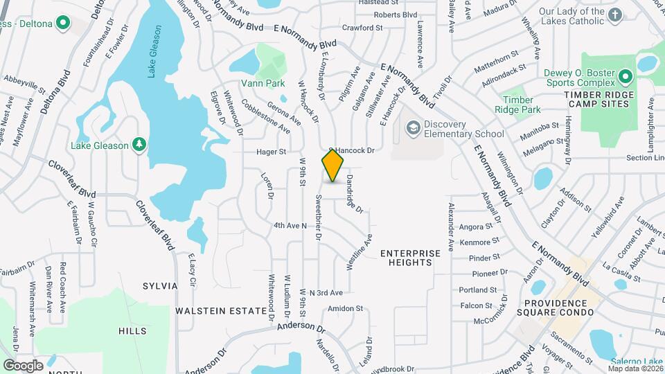 805 Cheriton St Map and Location Details