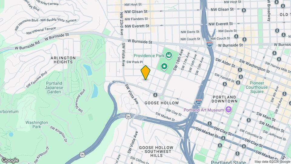 2034 SW Madison St Map and Location Details