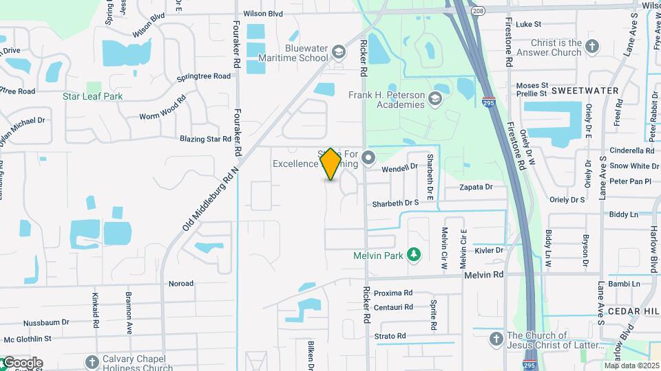 4317 Melissa Ct W Map and Location Details
