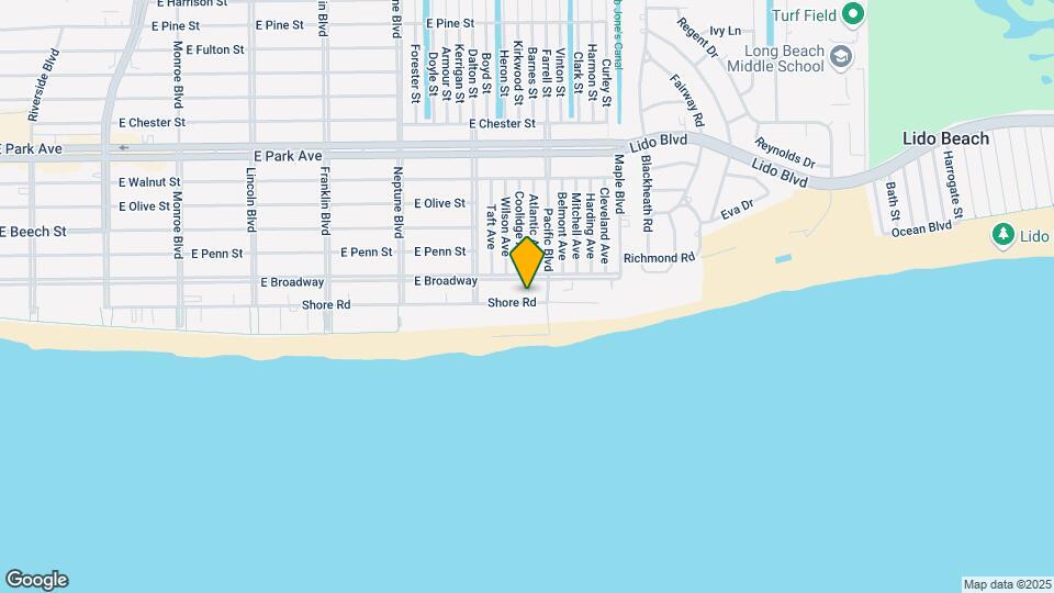 765 Shore Rd Map and Location Details