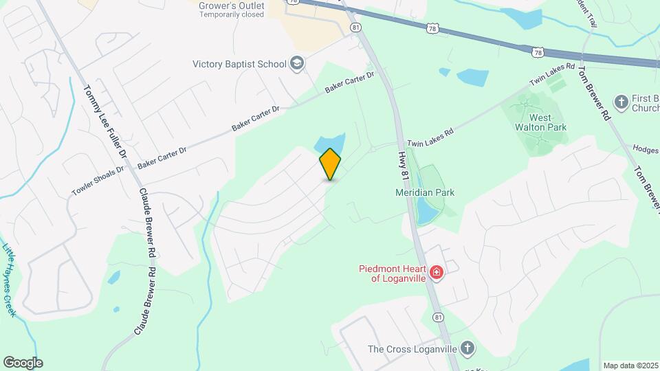 204 Loganview Dr Mapa y Detalles de la Ubicación