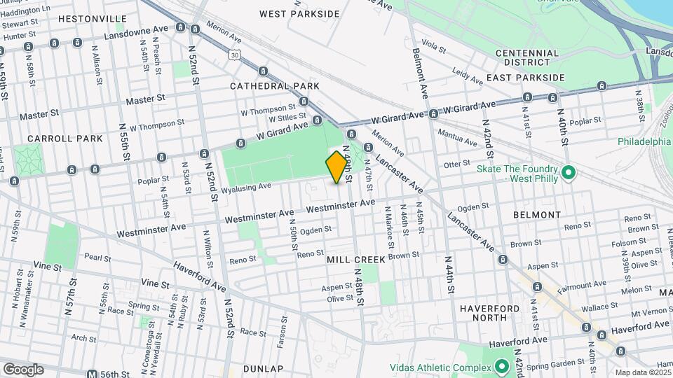 934 N Fallon St Map and Location Details