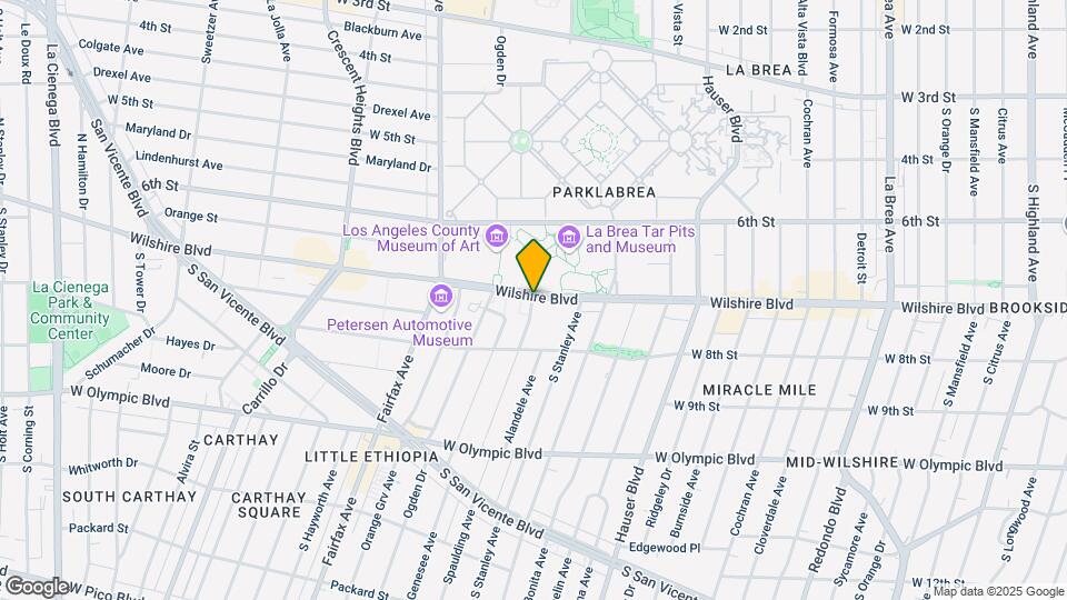 700 Spaulding Ave Mapa y Detalles de la Ubicación