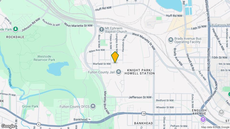 940 Longley Ave NW Mapa y Detalles de la Ubicación