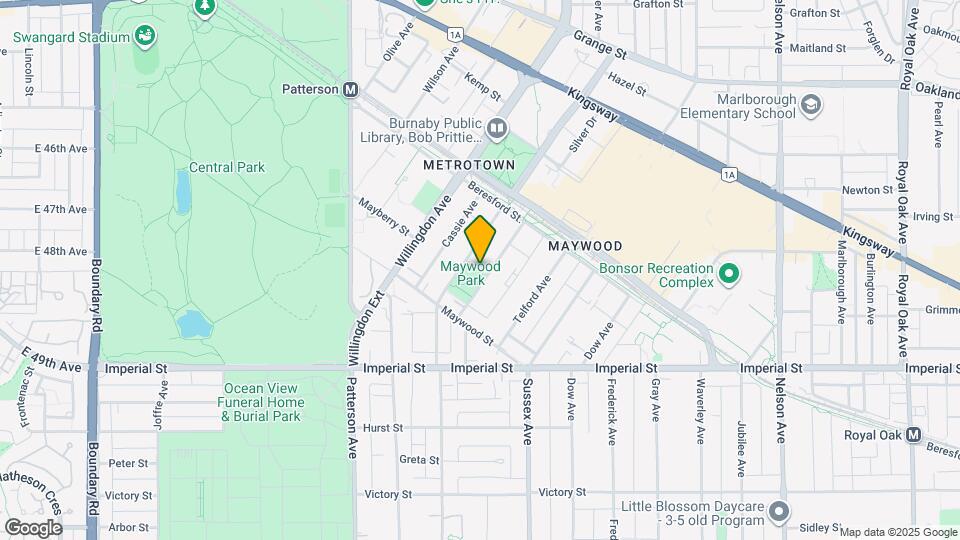 6463 Silver Ave Map and Location Details