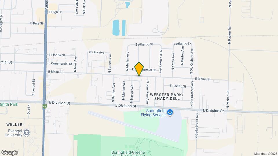 2405-B E Pacific St Map and Location Details