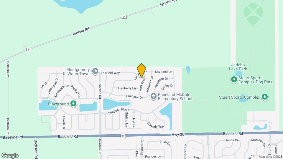 1725 Wick Way Map and Location Details