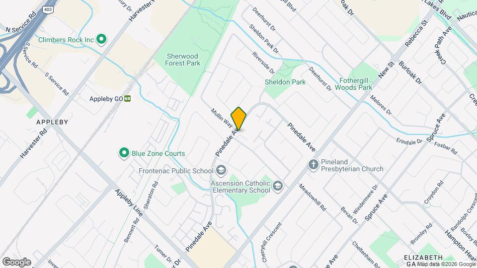 5228 Pinedale Ave Map and Location Details