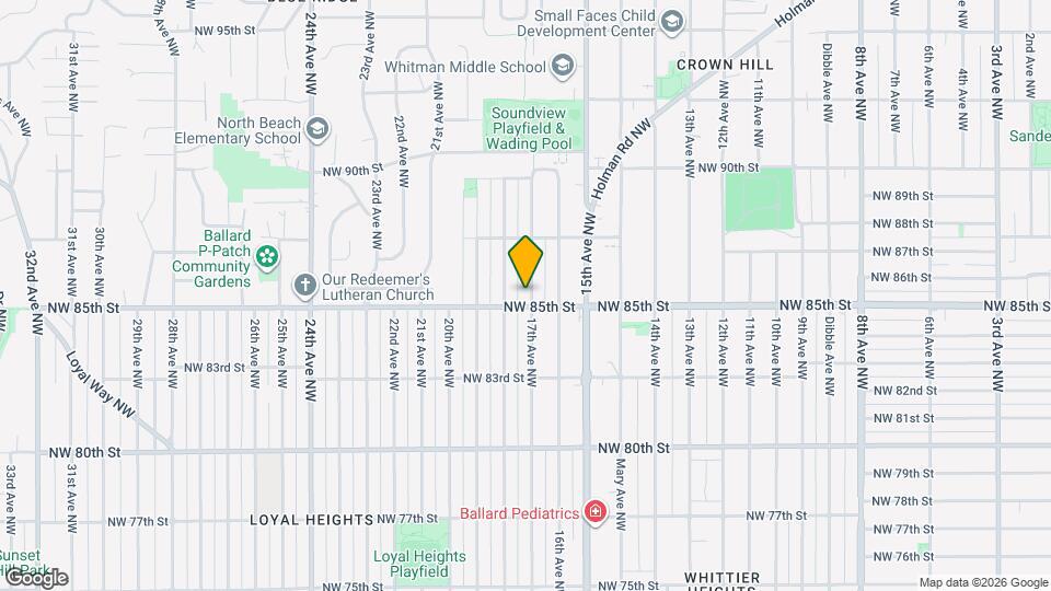 8505B 17th Ave NW Mapa y Detalles de la Ubicación