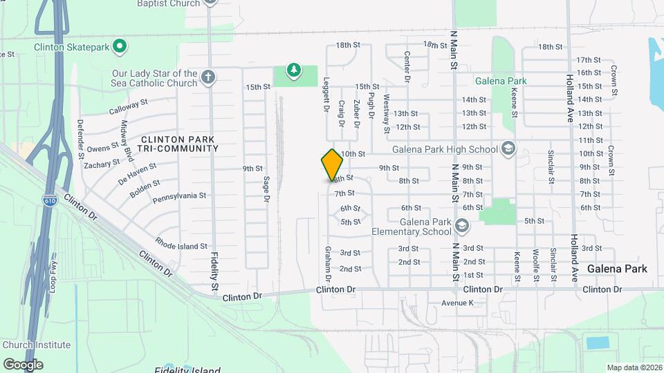 2222 8th St Map and Location Details