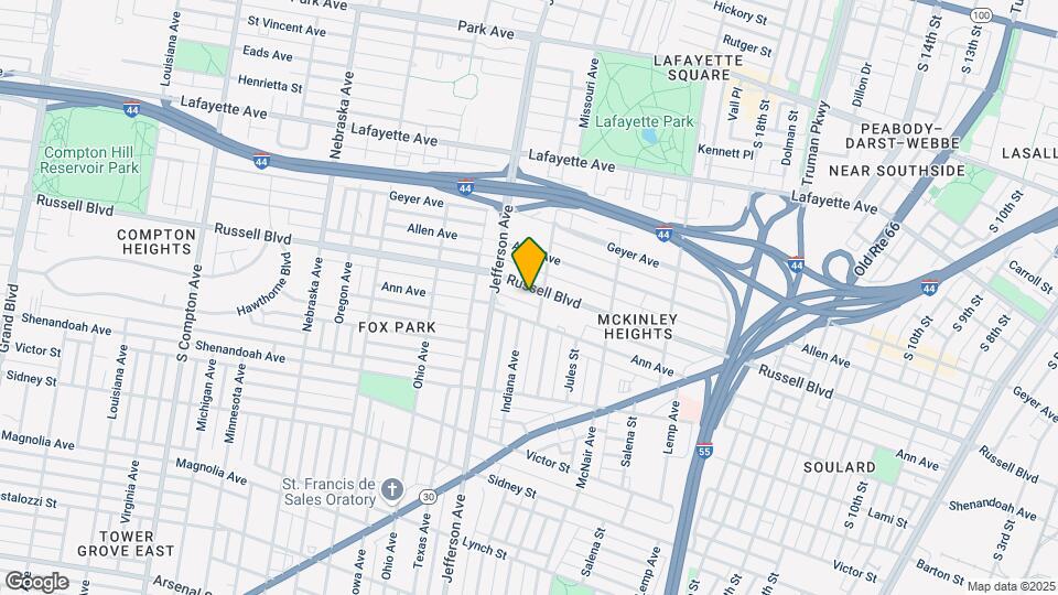 2310 Russell Blvd, Unit A Map and Location Details
