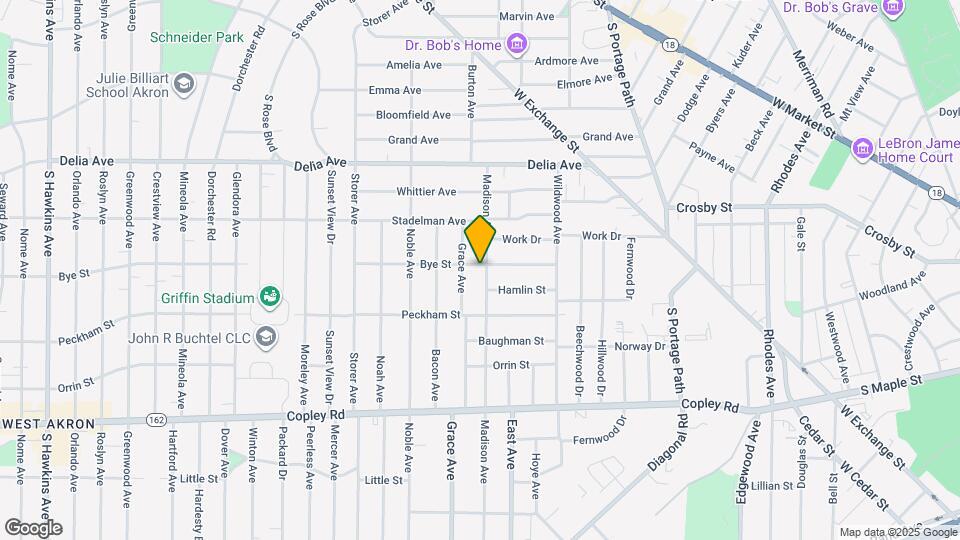 336 Madison Ave Map and Location Details