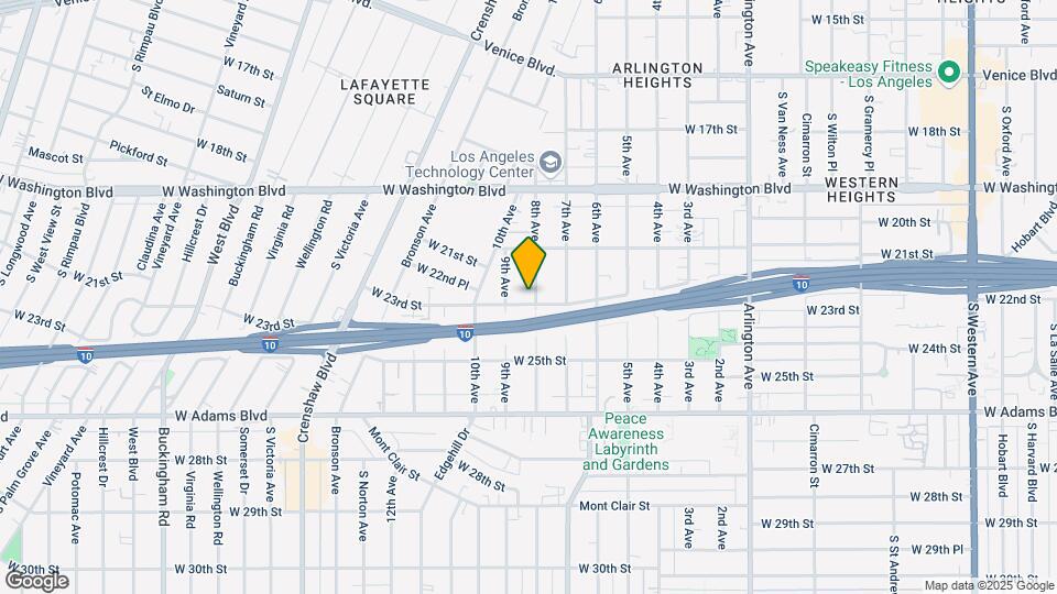 2221 8th Ave Map and Location Details