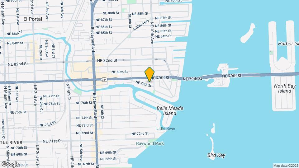 967 NE 78th St Map and Location Details