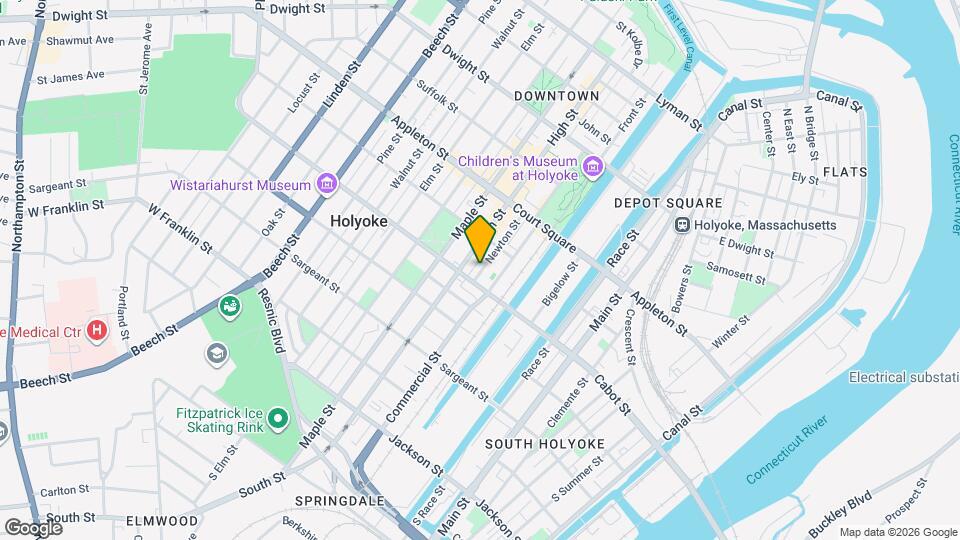 121 Newton St Map and Location Details