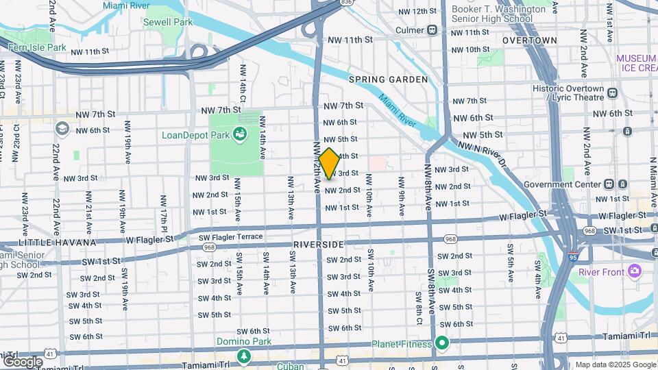 1145 NW 2nd St Mapa y Detalles de la Ubicación