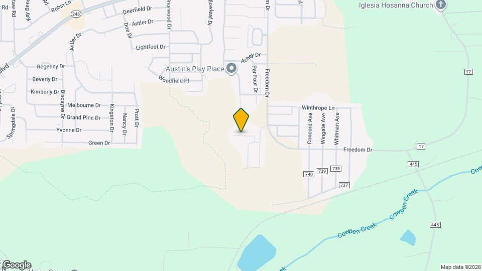 232 Charleston Dr Map and Location Details