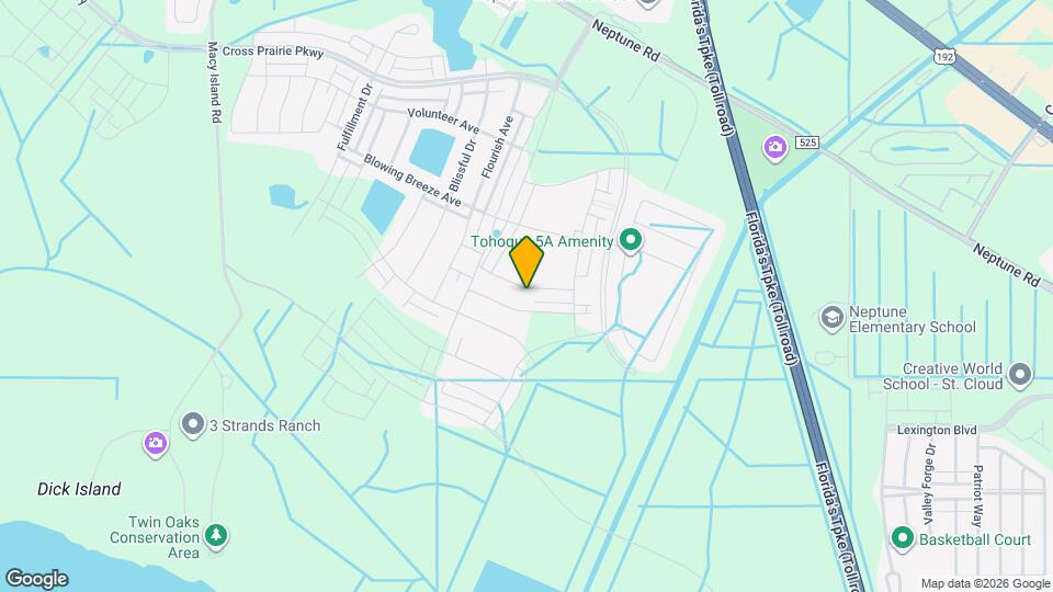 2622 Autumn Peace Dr Mapa y Detalles de la Ubicación