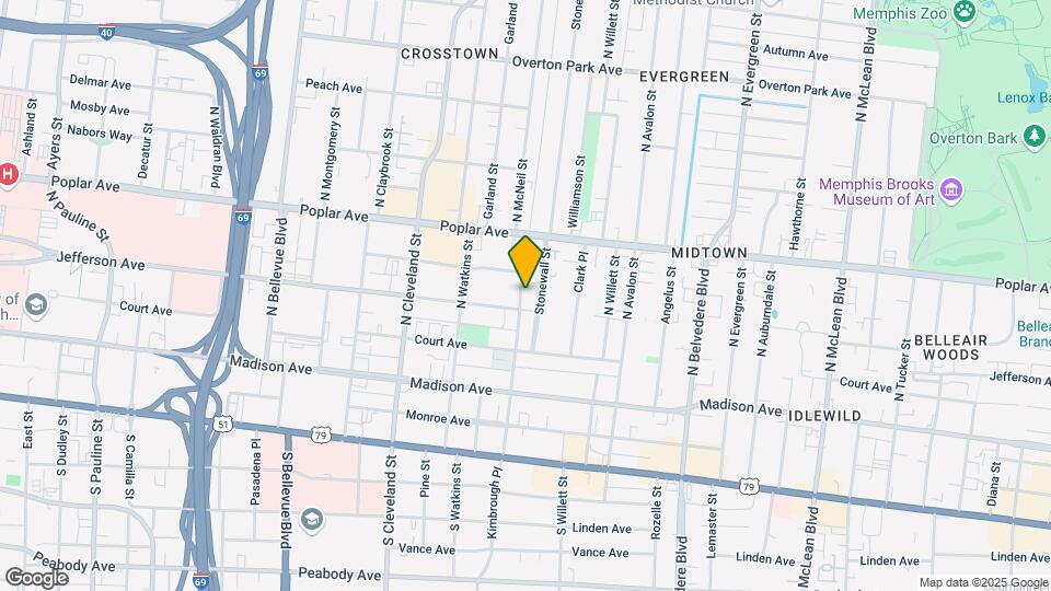 115 Stonewall St Mapa y Detalles de la Ubicación