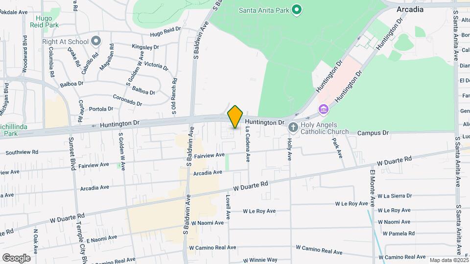 526 W Huntington Dr Map and Location Details