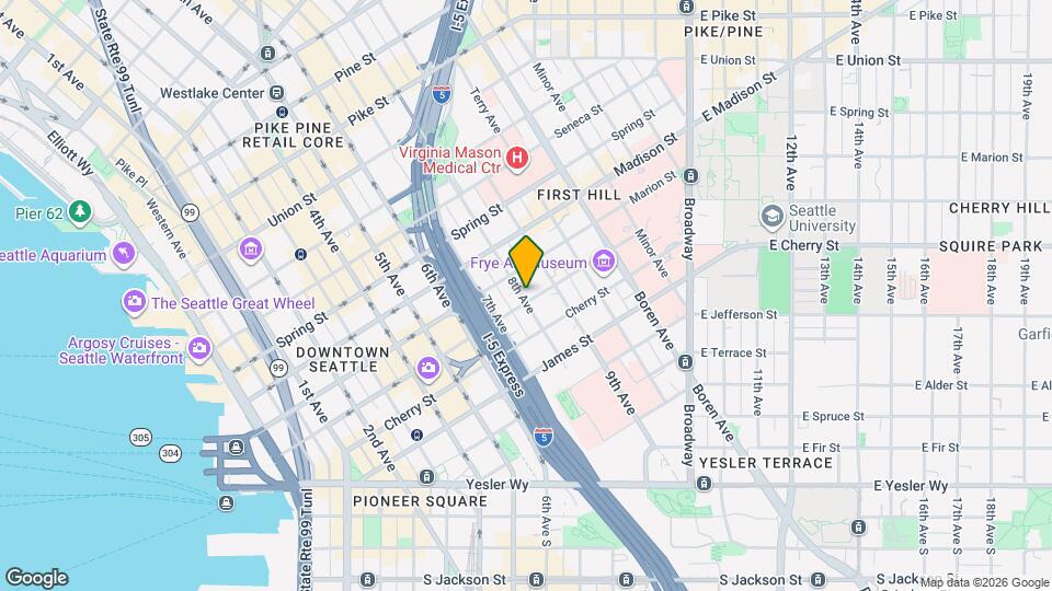 800 Columbia St Mapa y Detalles de la Ubicación