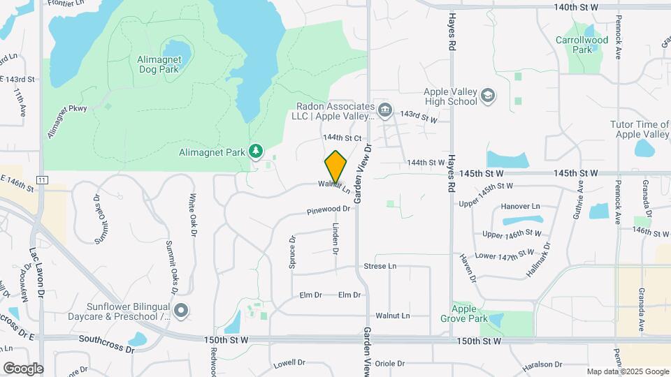 445 Walnut Ln Map and Location Details