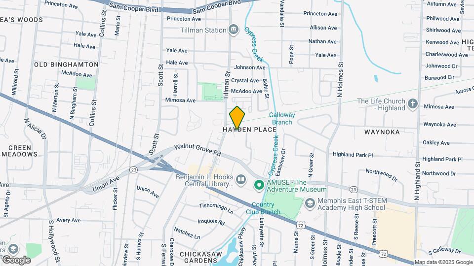 3023 Waynoka Ave Map and Location Details
