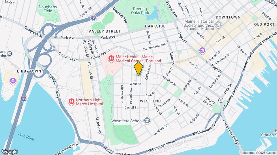 130 Neal St Map and Location Details