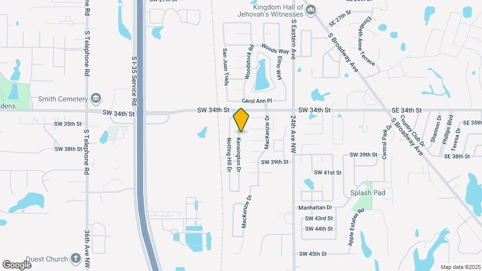 3808 Kensington Dr Map and Location Details