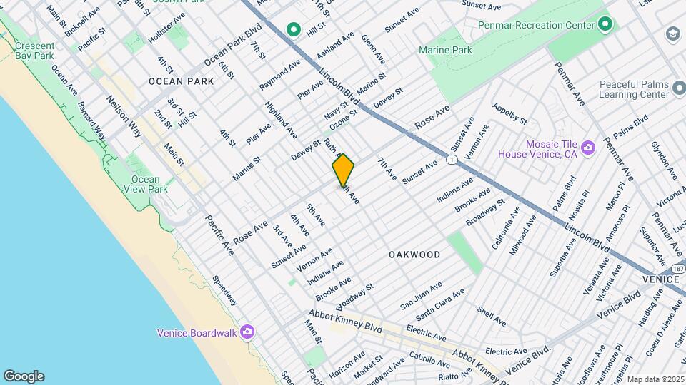 317 6th Ave, Unit A Map and Location Details