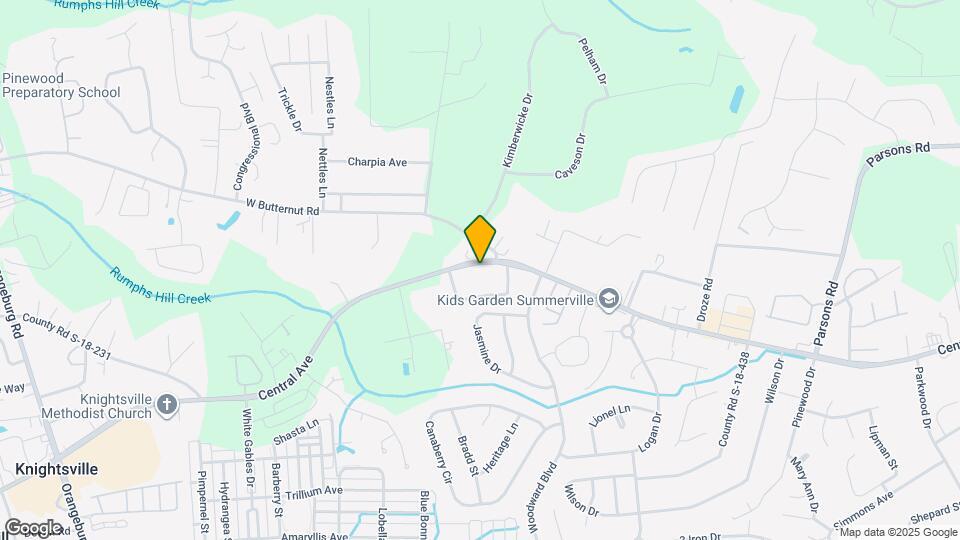 Canebreak Mapa y Detalles de la Ubicación