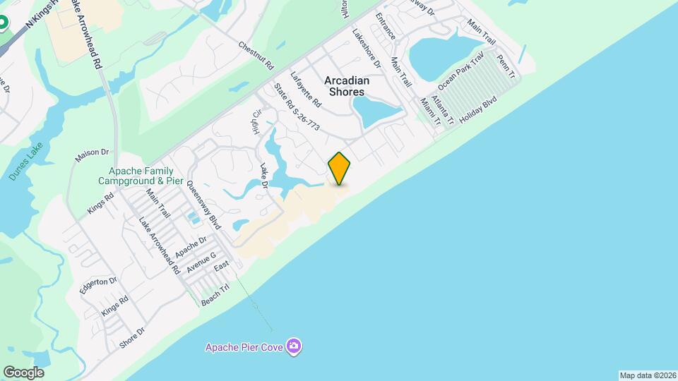 North Hampton Condos in Kingston Plantation Map and Location Details