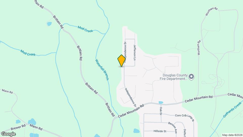 1795 Independence Dr Map and Location Details