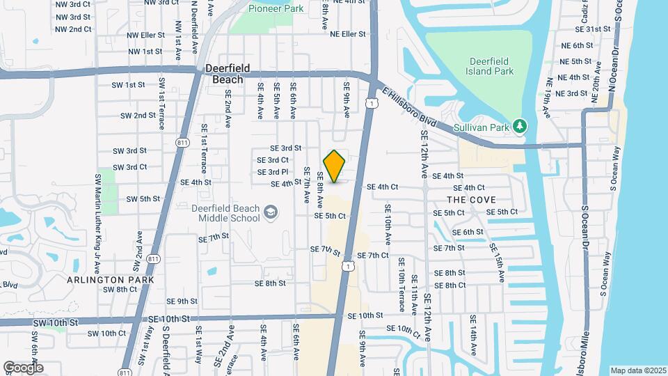 853 SE 4th Ct Map and Location Details