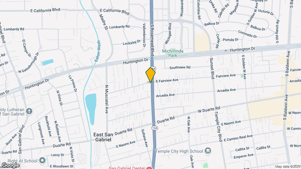 7147 Rosemead Blvd Map and Location Details