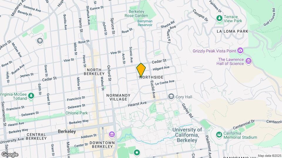 2415 Virginia St Map and Location Details