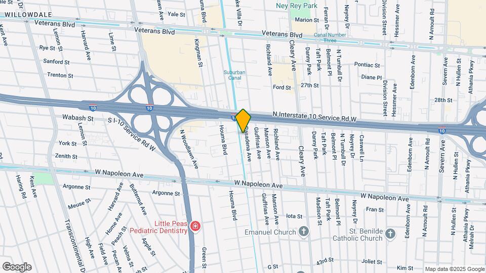 2502 Pasadena Ave Mapa y Detalles de la Ubicación