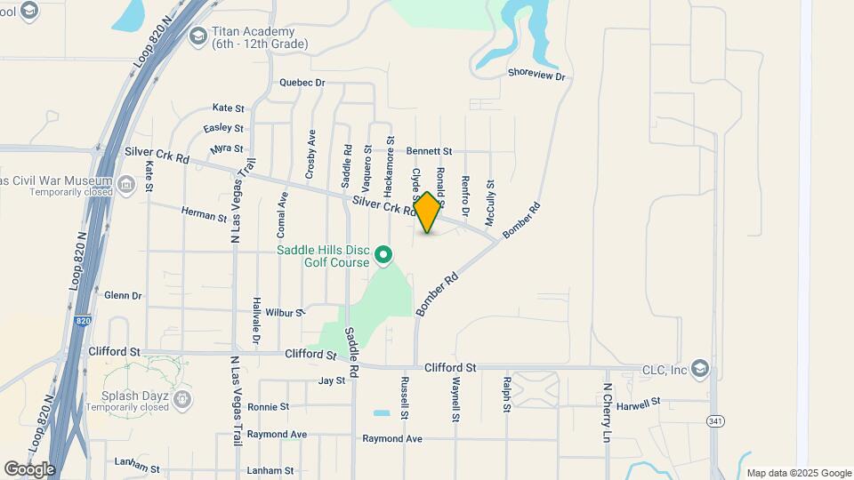 8121 Foxfire Ln Map and Location Details
