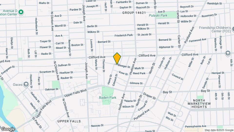 83 Weeger St Map and Location Details