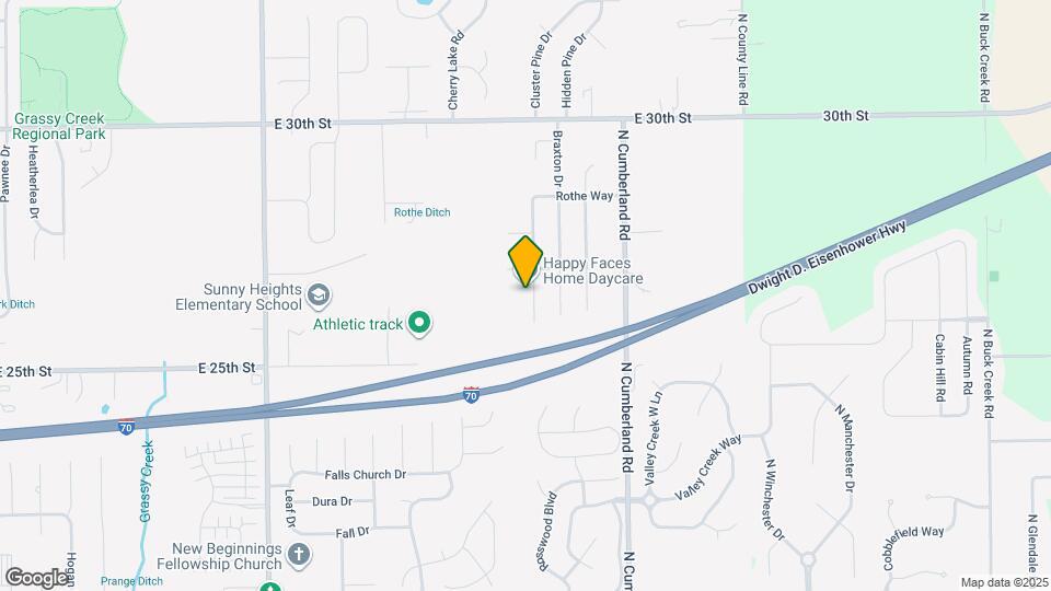 2628 Lullwater Ln Map and Location Details