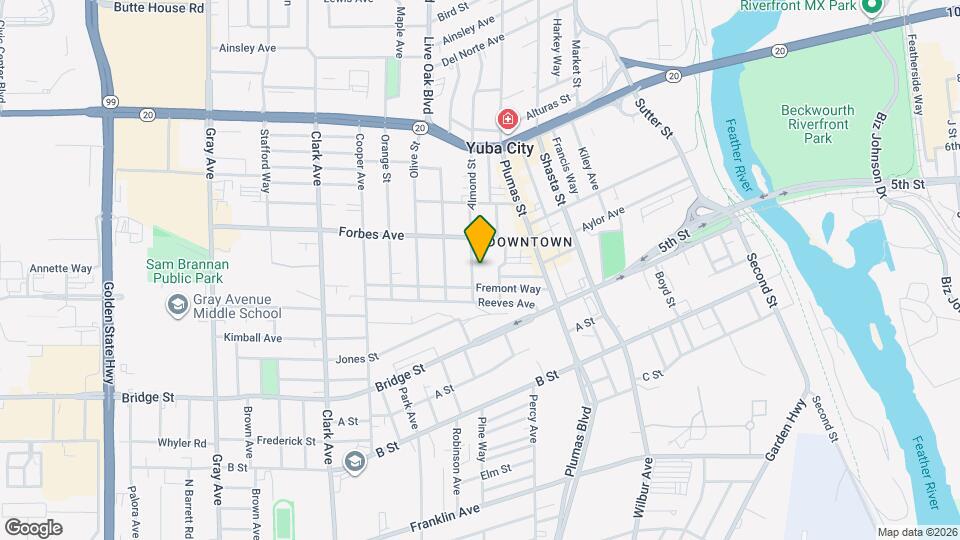 677 Almond St Mapa y Detalles de la Ubicación