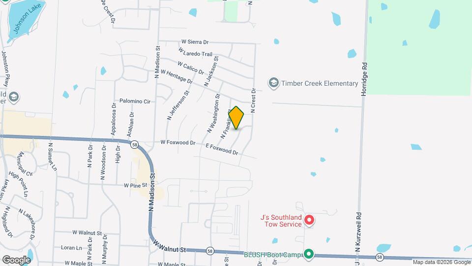 410 N Cheyenne Dr Map and Location Details